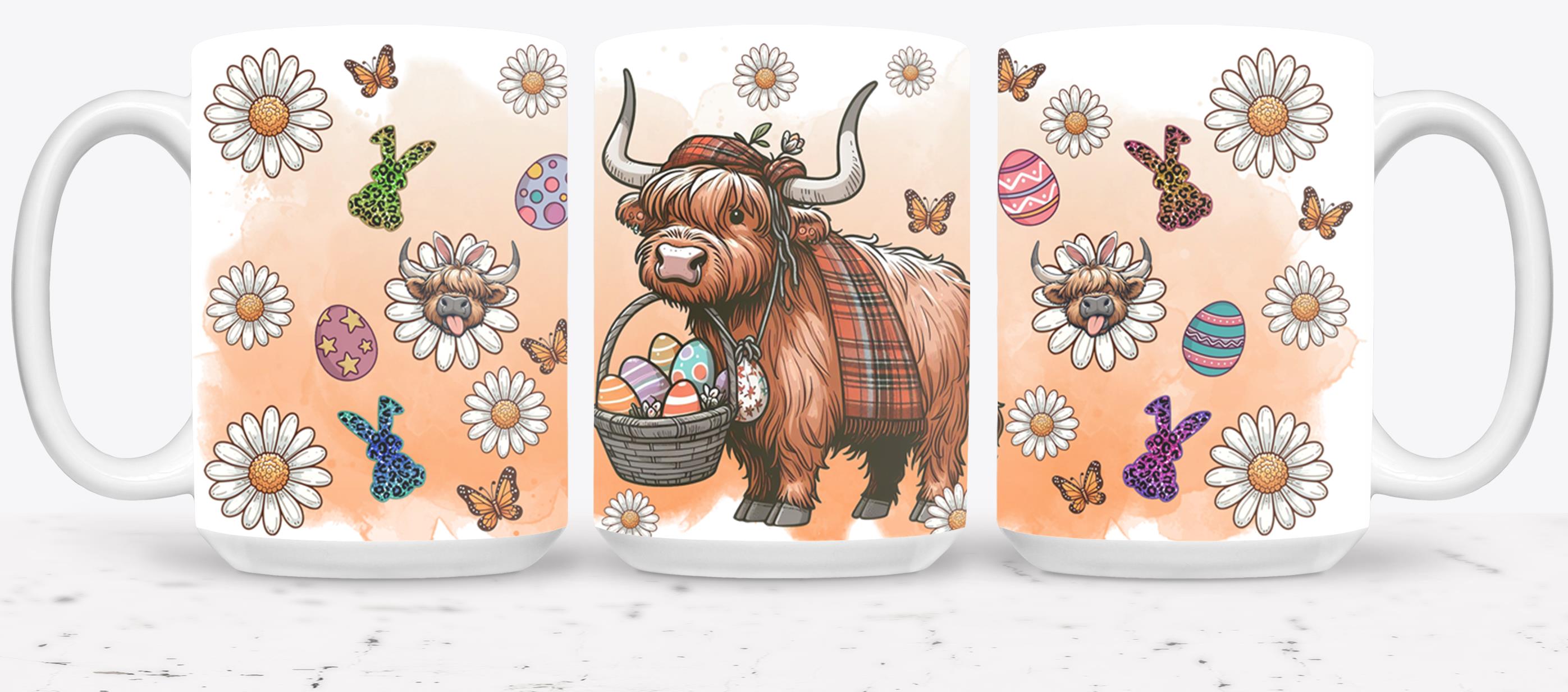 Highland Cow Easter-10382